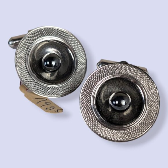 Vintage Destino Sterling Cufflinks - Picture 2 of 5